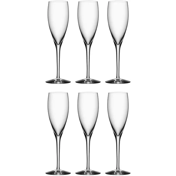 More Champagneglass 18 cl 6-pk