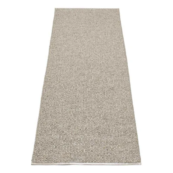 Svea Matto 70x160 cm Metallic Mud/Mud