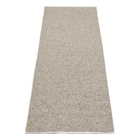 Svea Matto 70x160 cm Metallic Mud/Mud