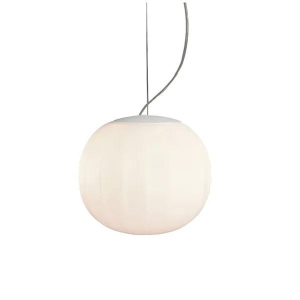 Lita Pendel 30 cm Hvit / Opalglass