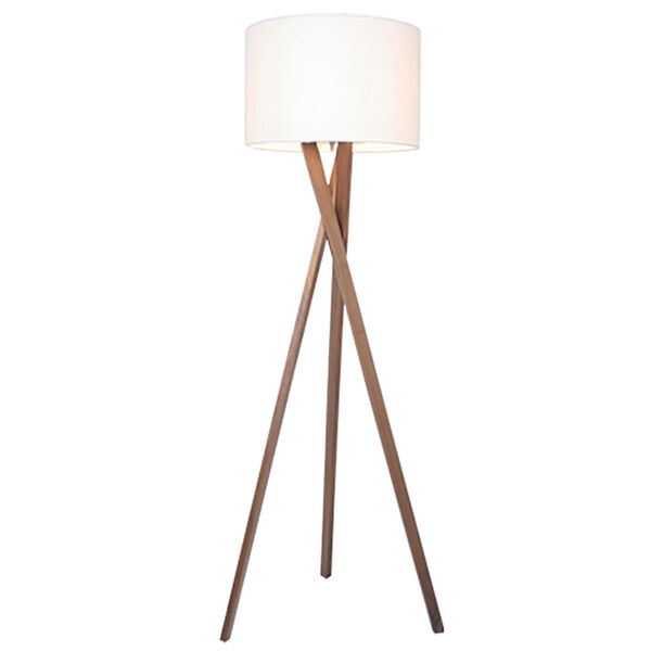 Vega Gulvlampe 160 cm Valnøtt
