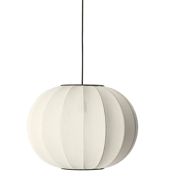 Knit-Wit LED Pendel Rund Ø60 cm Pärlvit