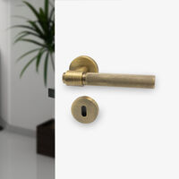 Helix Door Handle 200 Antique Bronze