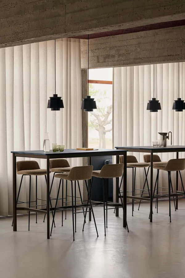 Utzon JU1 Pendel Specialudgave Steel Blue