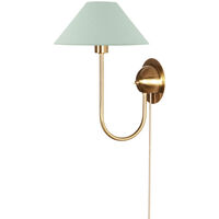 Iris Vegglampe Grønn