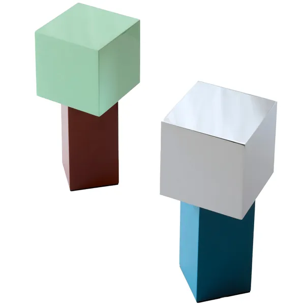 Pivot ATD7 Bærbar Bordlampe Rusty Red/Mintgrøn