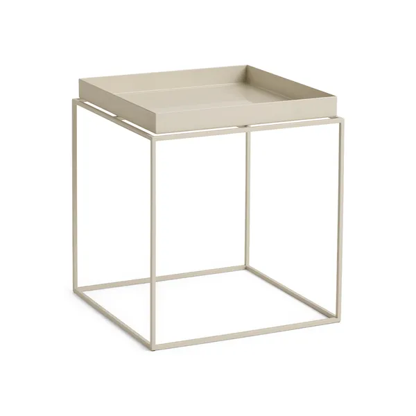 Bakkebord 40x40 cm Warm Beige