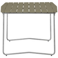 B31 Bord 84x92 cm Light Green / Varmgalvaniseret Stål