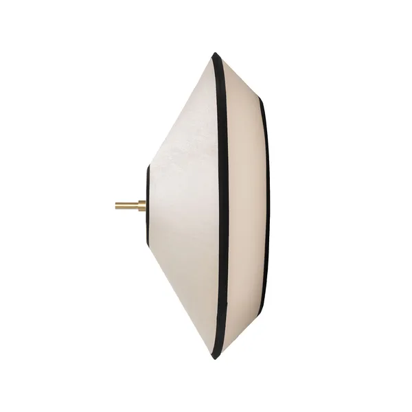 Tafta Vägglampa Ø40 cm Svart / Off-white