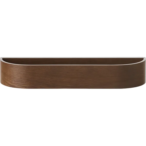 Epoch Hylla 50 cm Mörkbetsad Ek / Svart