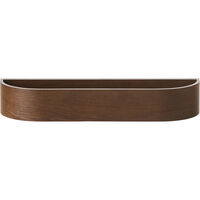 Epoch Hylla 50 cm Mörkbetsad Ek / Svart