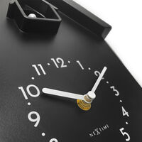 Twitter Wall Clock Black