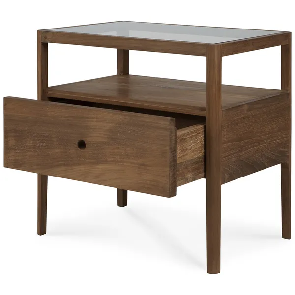 Spindle Nattbord Teak