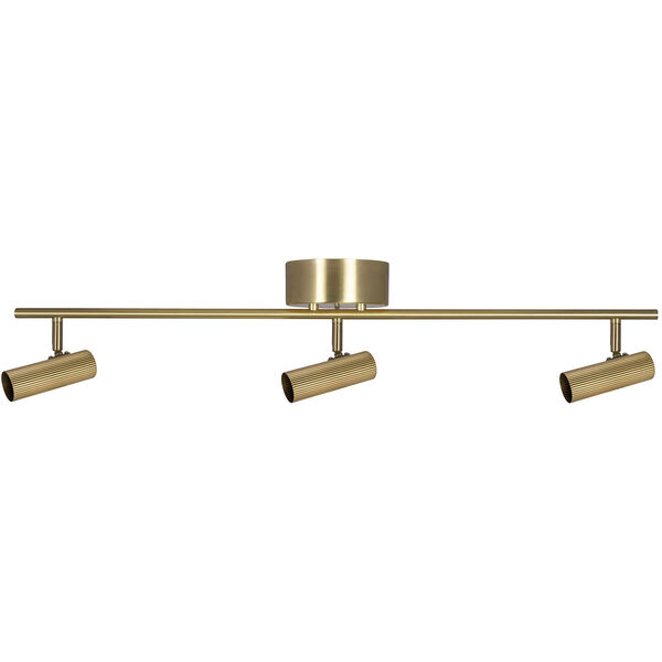 Hubble 3 Long Taklampa Borstad mässing