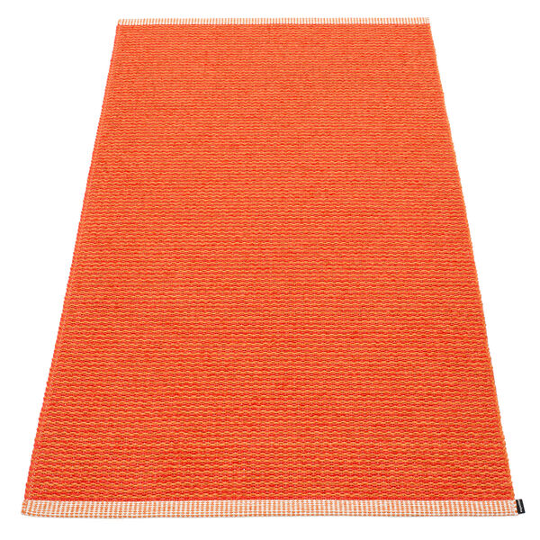 Mono Gulvteppe 85x160cm Pale Orange/Coral Red