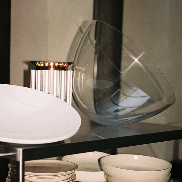 Taccia Small Bordlampe Sølv