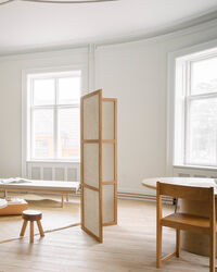Frame Rumdeler Naturlig Eg / Hør 1 Panel