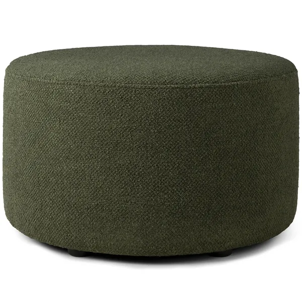 Barrow Puf Pine Green Ø60 cm