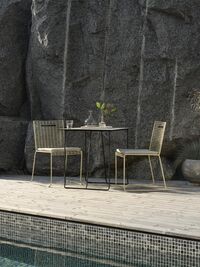 Sinarp Bordstativ 70x70 cm Sort
