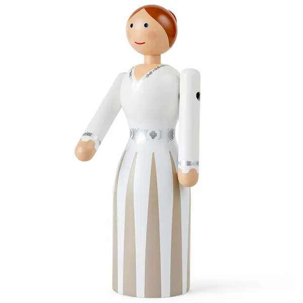 Bride Trefigur Hvit