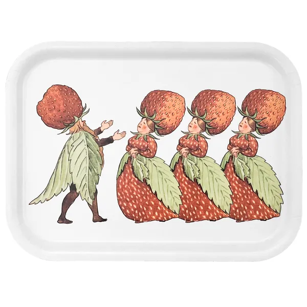 Elsa Beskow Bakke 20x27 cm Rose