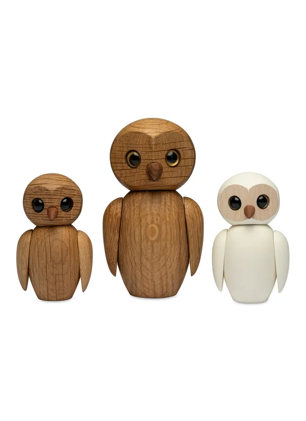 Wise Owl Trefigur 7 cm