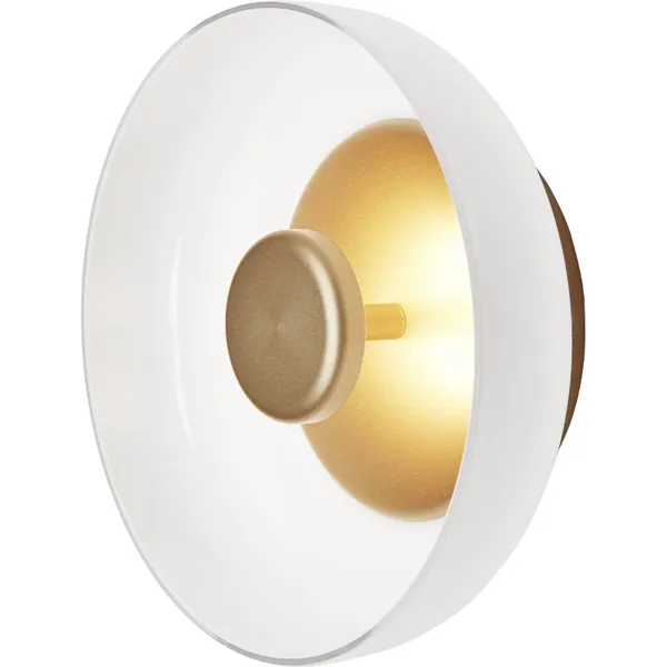 Blossi Vegglampe Gull / Opal
