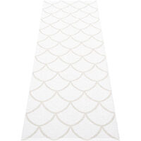 Kotte Matto Fossil Grey/ White 70x225 cm