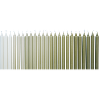 Ombre Stearinlys 24-pk Khaki