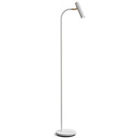 Slender Gulvlampe Hvid