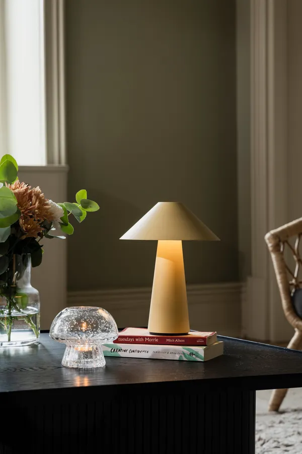 Cannes Bordlampe Bærbar Havregul