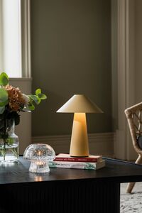 Cannes Bordlampe Bærbar Havregul