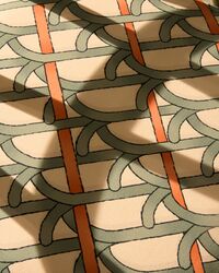 Bistra Käsinojallinen Ruokailutuoli Olive / Reales Pattern 001