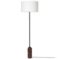 Gravity Golvlampa Maroon / Vit