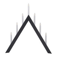 Arrow Candlestick Graphite