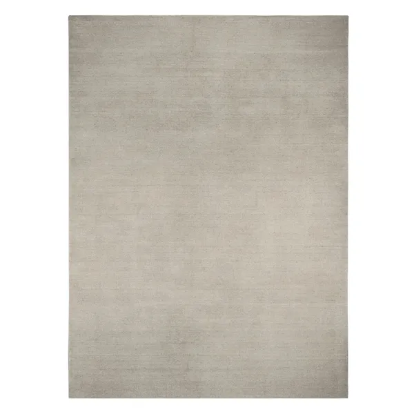 Earth Natural Tæppe Ø300 cm Sølvgråt