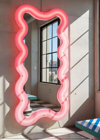 Supercurve Tall Speil Rosa