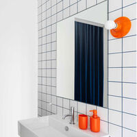 Teti Vägg/Taklampa Transparent Orange