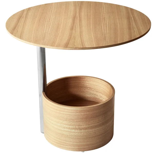 Parasol Salongbord Ø50 cm Natural Oak