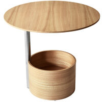Parasol Salongbord Ø50 cm Natural Oak