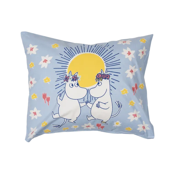 Moomin Bäddset 150x210 cm Sommardans