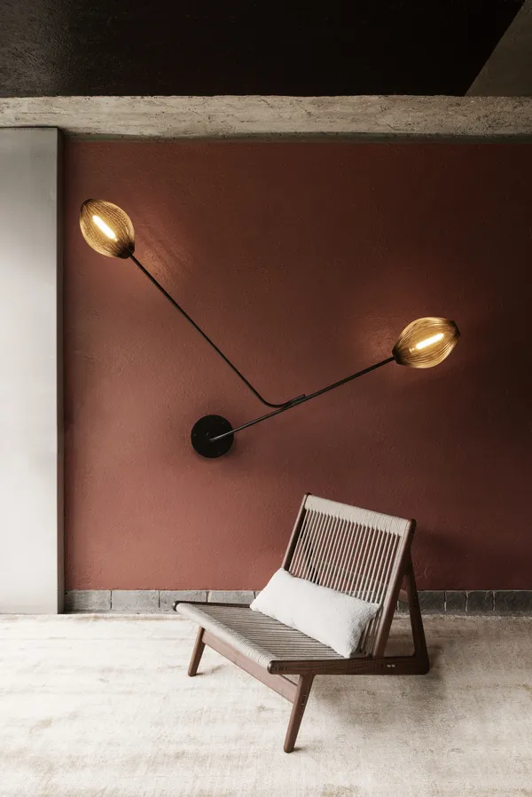 Satellite Vegg-/Taklampe Soft Black
