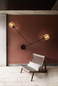 Satellite Vegg-/Taklampe Soft Black