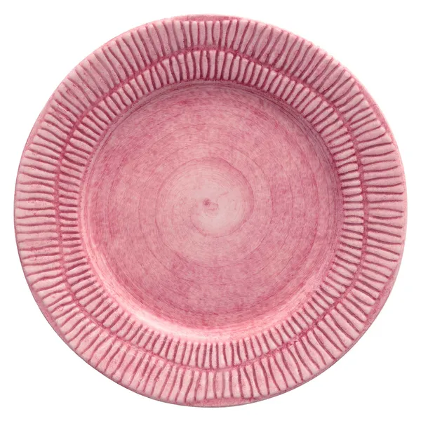 Stripes Tallerken 21 cm Rosa
