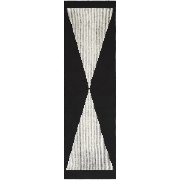 Wedge Teppe 70x250 cm Sort