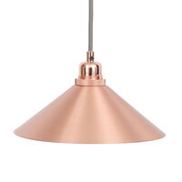 Cone Pendel 25 cm Aluminium