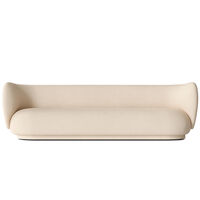 Rico Brushed 4-Seter Sofa Sand