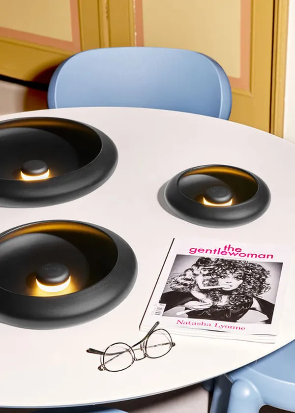 Oloha Trio Bærbar Lampe Sort