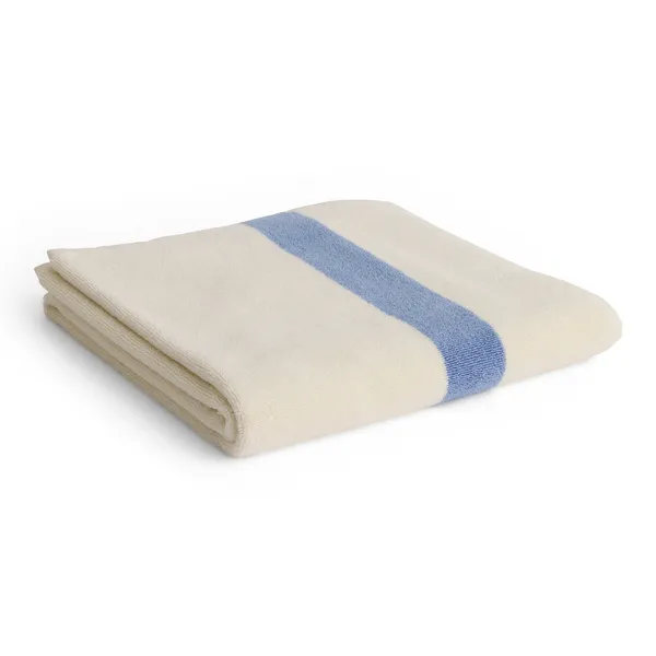 Stripe Towel 70x140 cm Dusty Blue