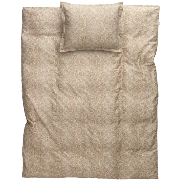 Classic Paisley Vuodevaatteet 150x210 + 50x60 cm Cumin Beige